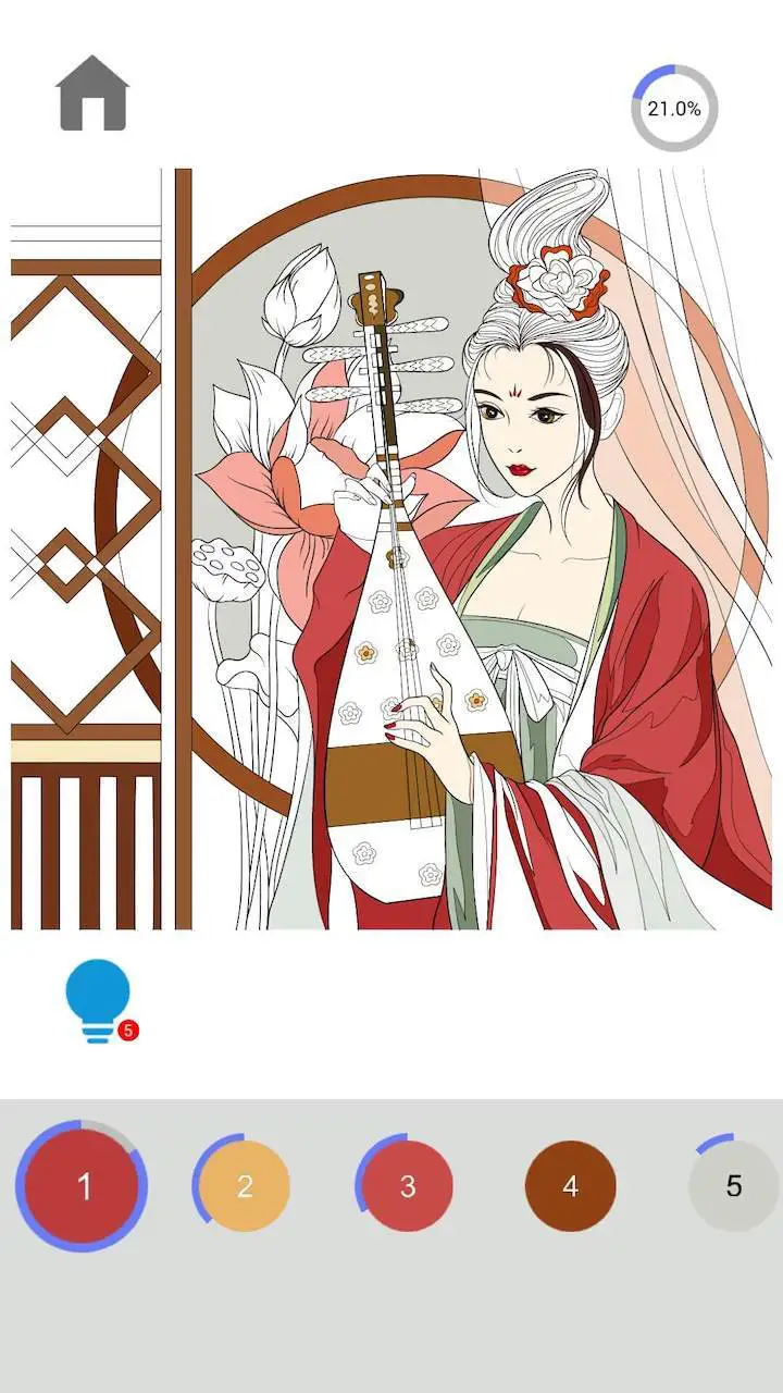 二次元数字涂色_2