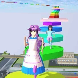 樱花小镇少女跑酷ICON