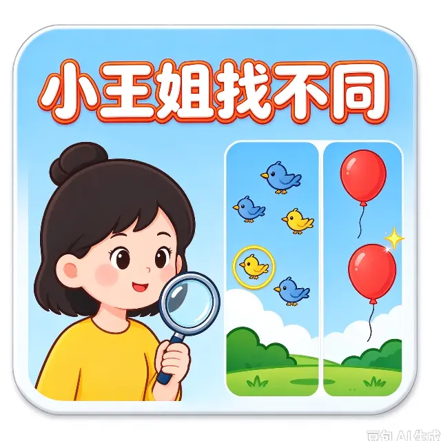 小王姐找不同ICON