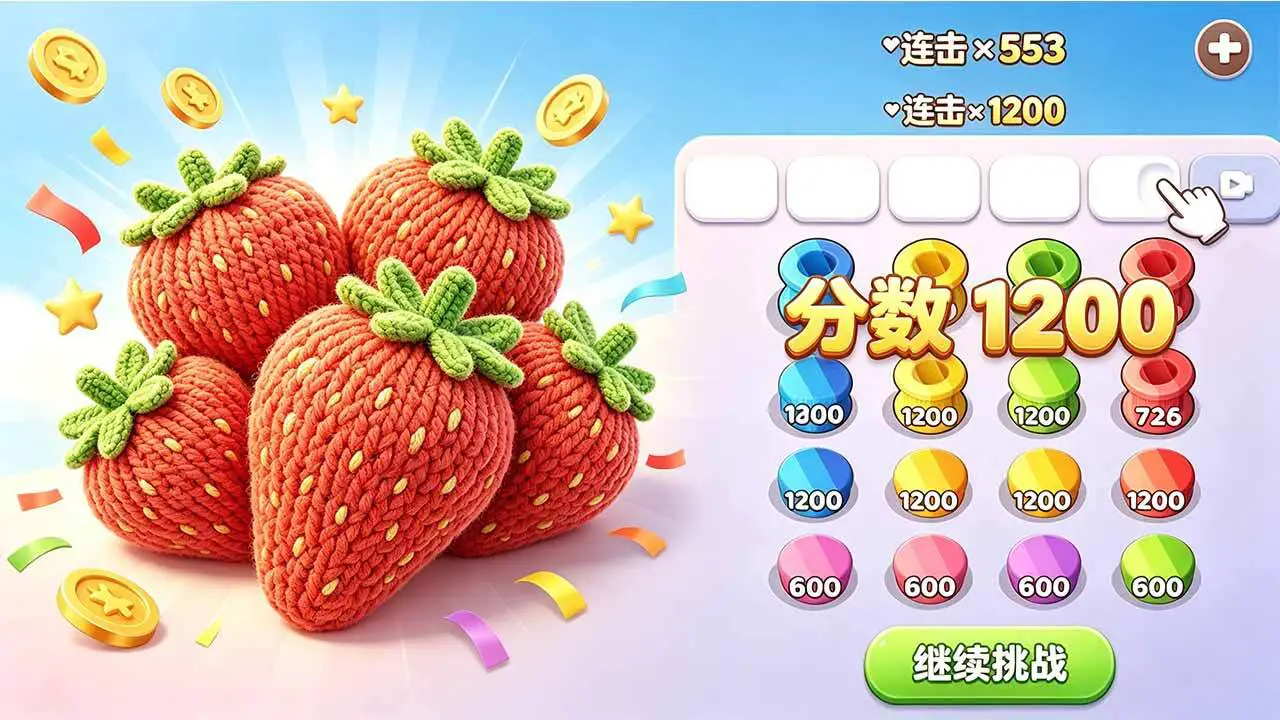 没事打毛线_6