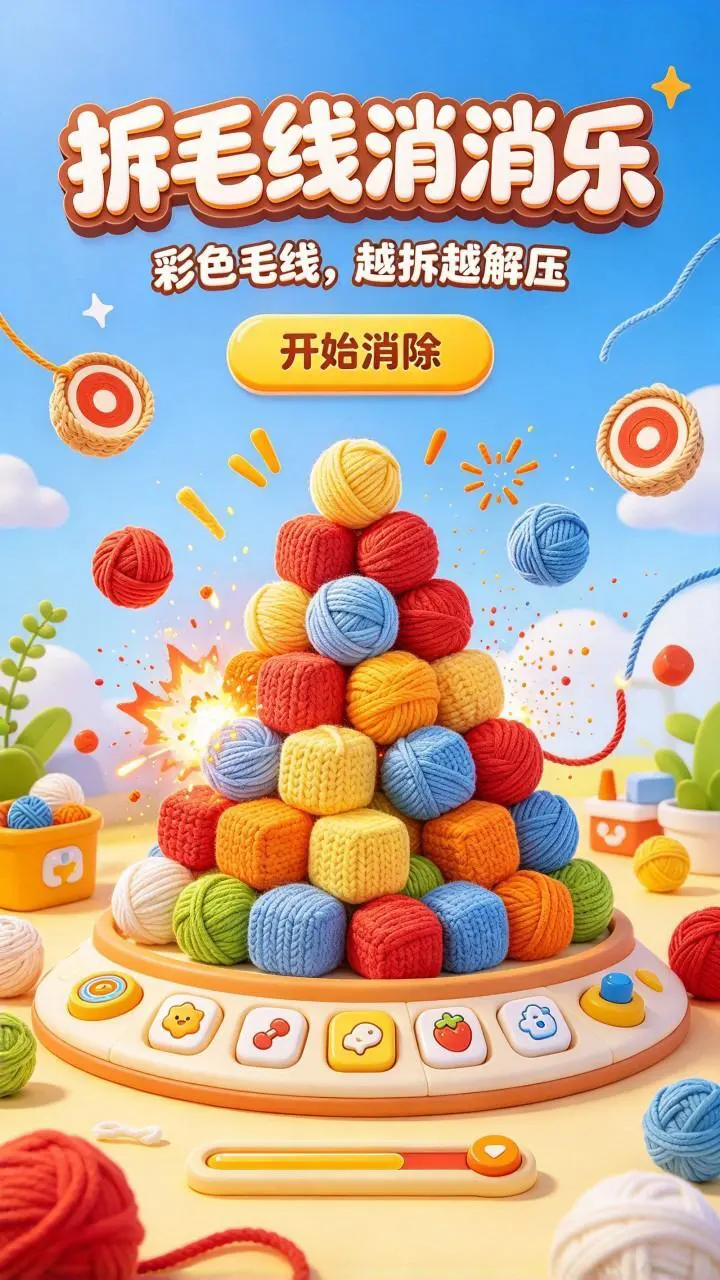 拆毛线消消乐_1