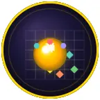 物理无规则弹球ICON