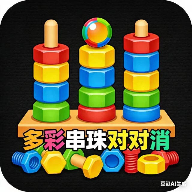 多彩串珠对对消ICON