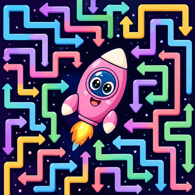 拐弯抹角的火箭ICON