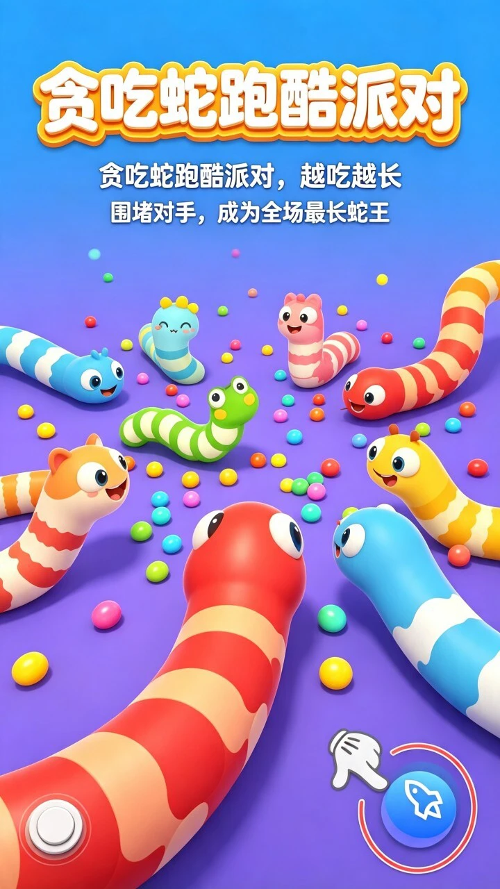 贪吃蛇派对跑酷_1