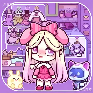安静书手账贴纸ICON