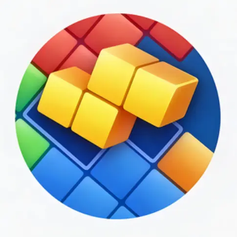 方块拼图消除闯关游戏ICON
