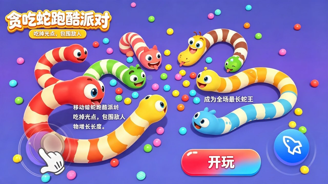 贪吃蛇派对跑酷_4
