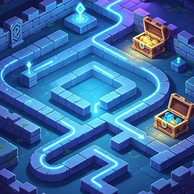 迷踪奇境迷宫探索休闲游戏ICON