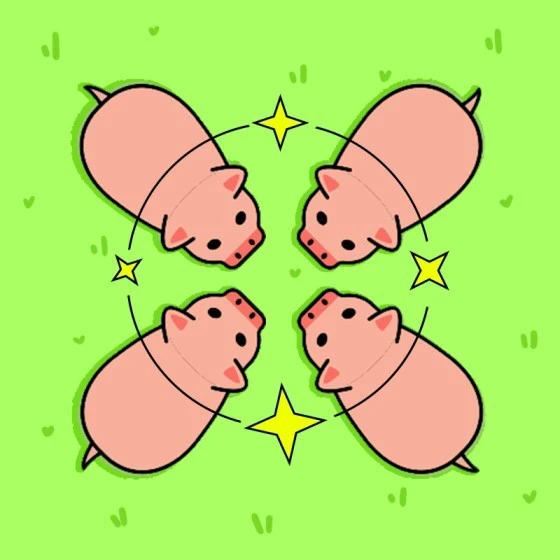 挪挪小猪ICON