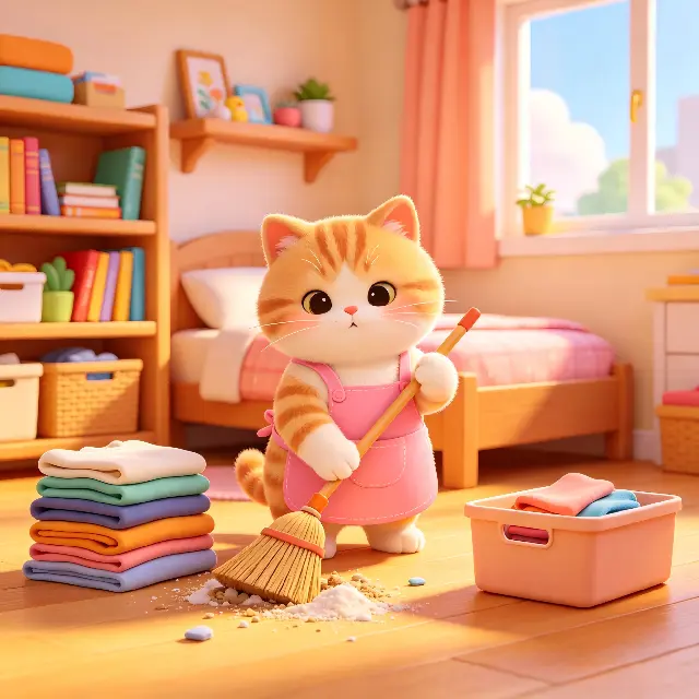 猫咪整理房间ICON