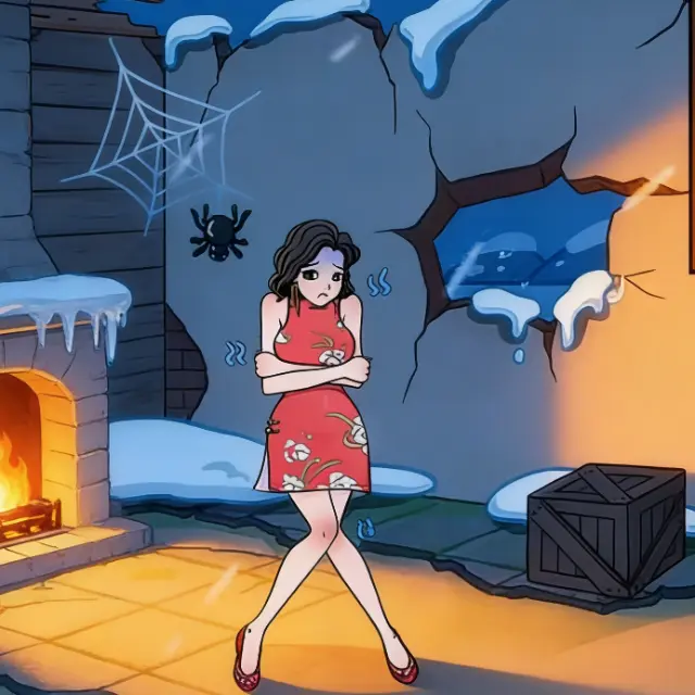 破屋取暖救救美女ICON