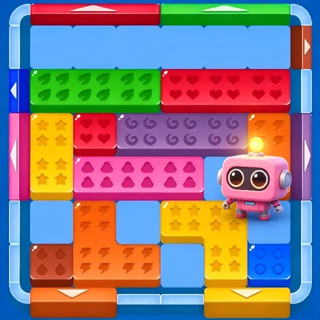 彩色方块华容道ICON