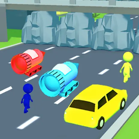 赛车人变形双人竞技ICON