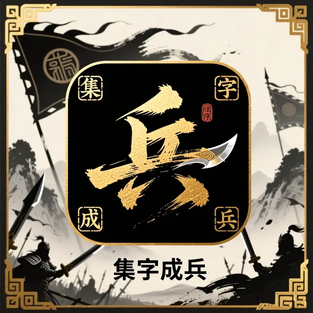 集字成兵ICON