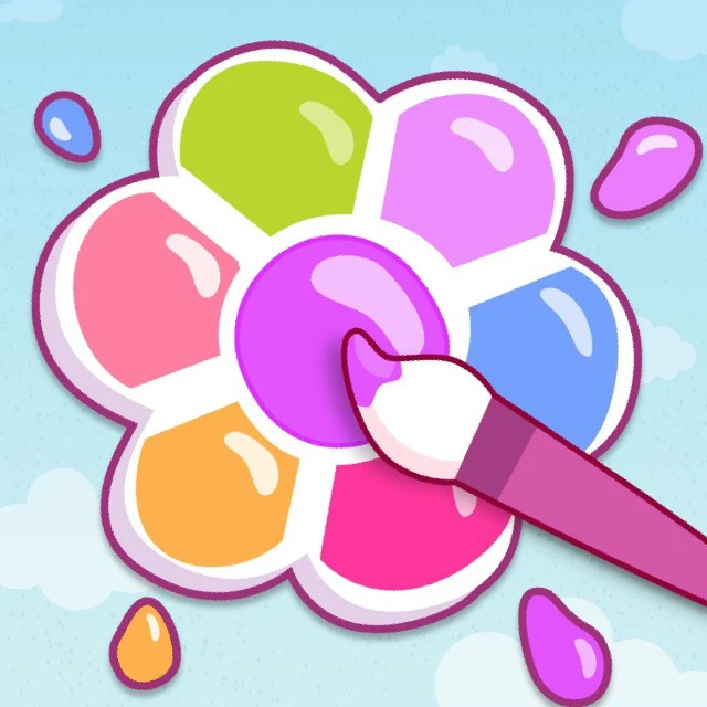 儿童画画游戏ICON