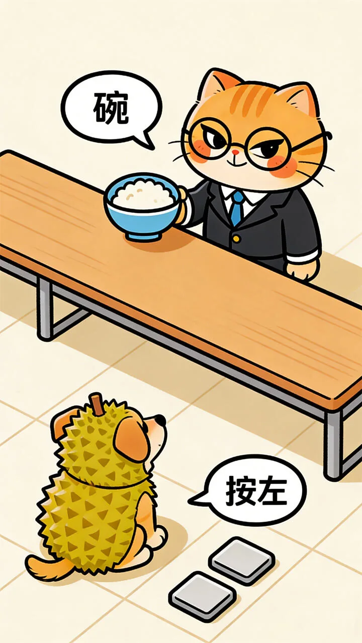 小富猫狂点碗筷_3