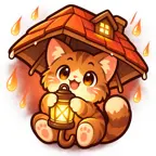 雨夜守护小屋ICON