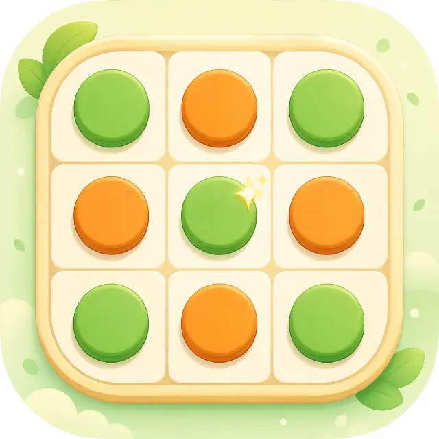 闪记三子棋ICON