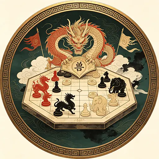 暗兽棋龙麟象狮虎ICON