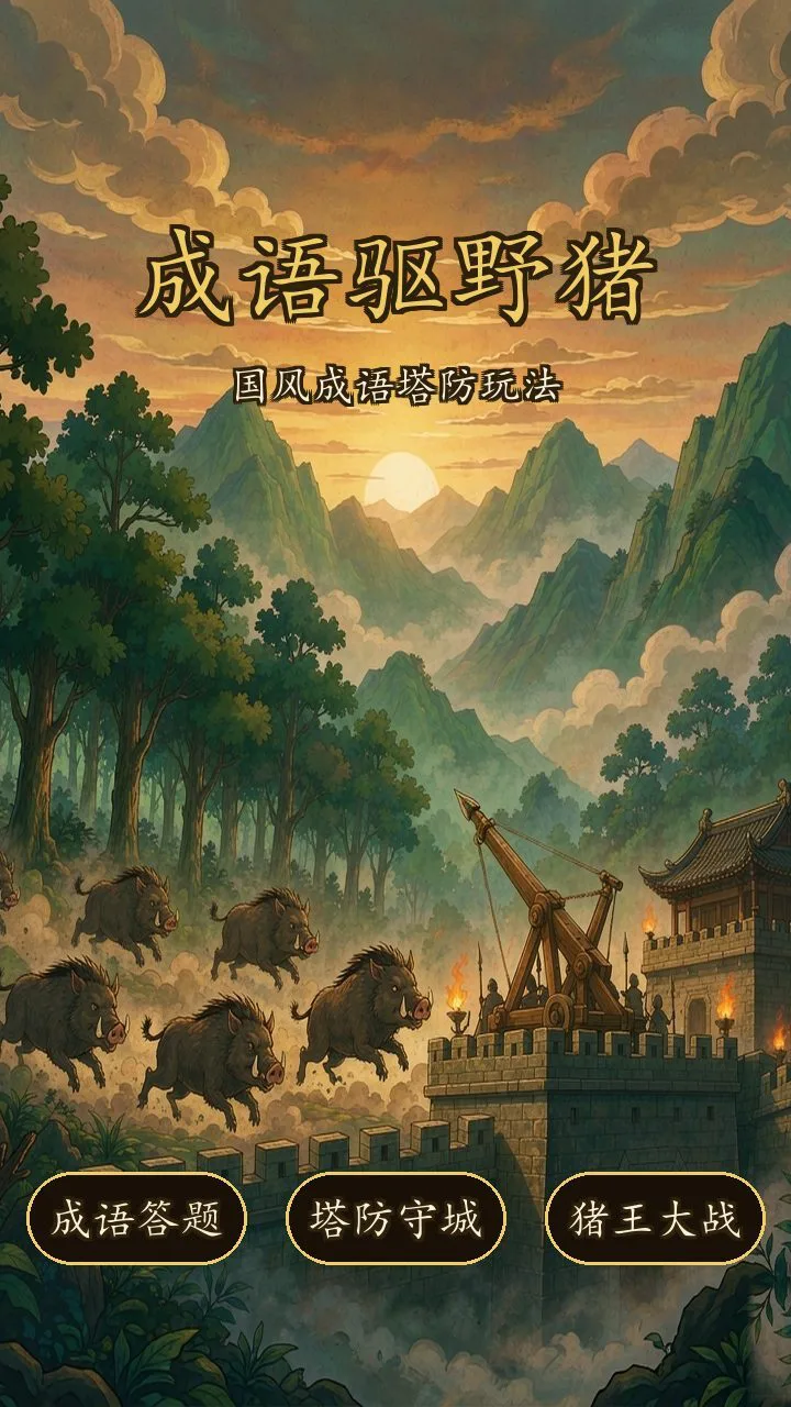 成语驱野猪_1