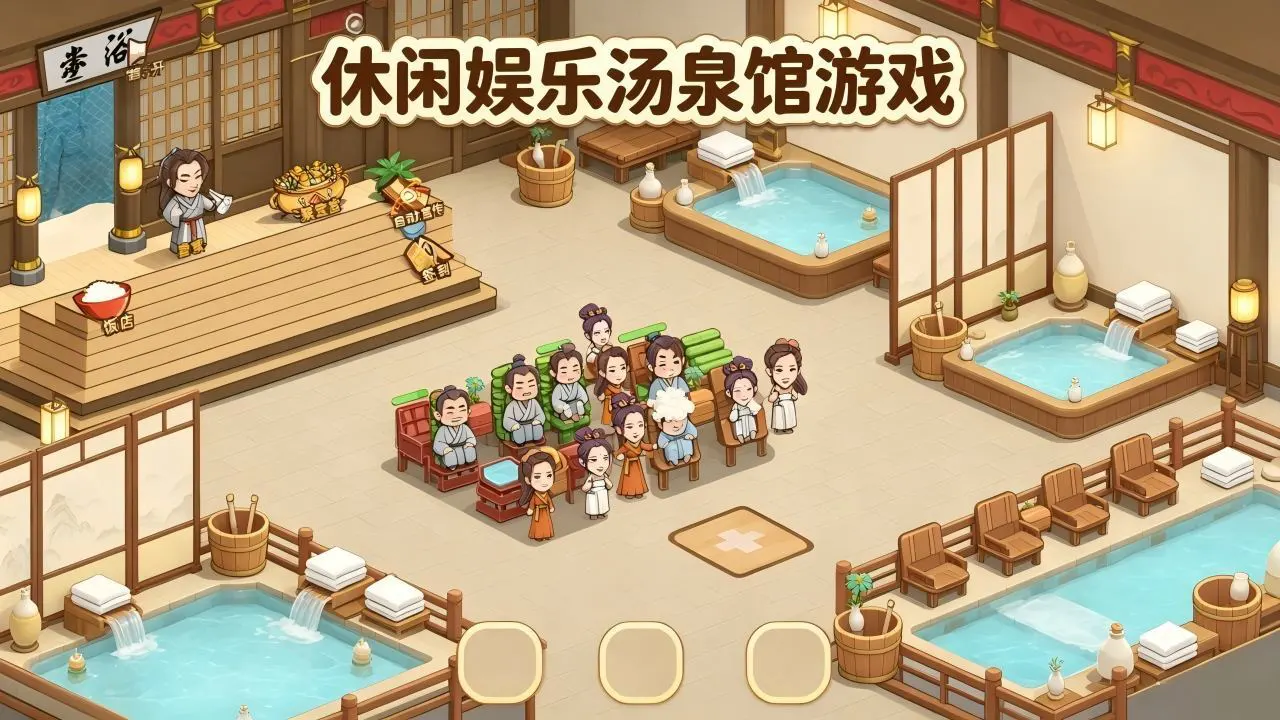 休闲娱乐汤泉馆游戏_4