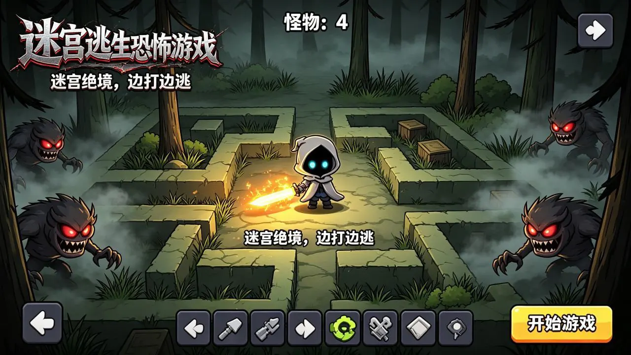 迷宫逃生恐怖游戏_4