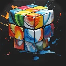 几何魔方拼图ICON