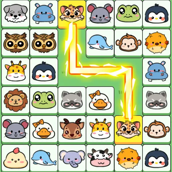经典动物连一连ICON