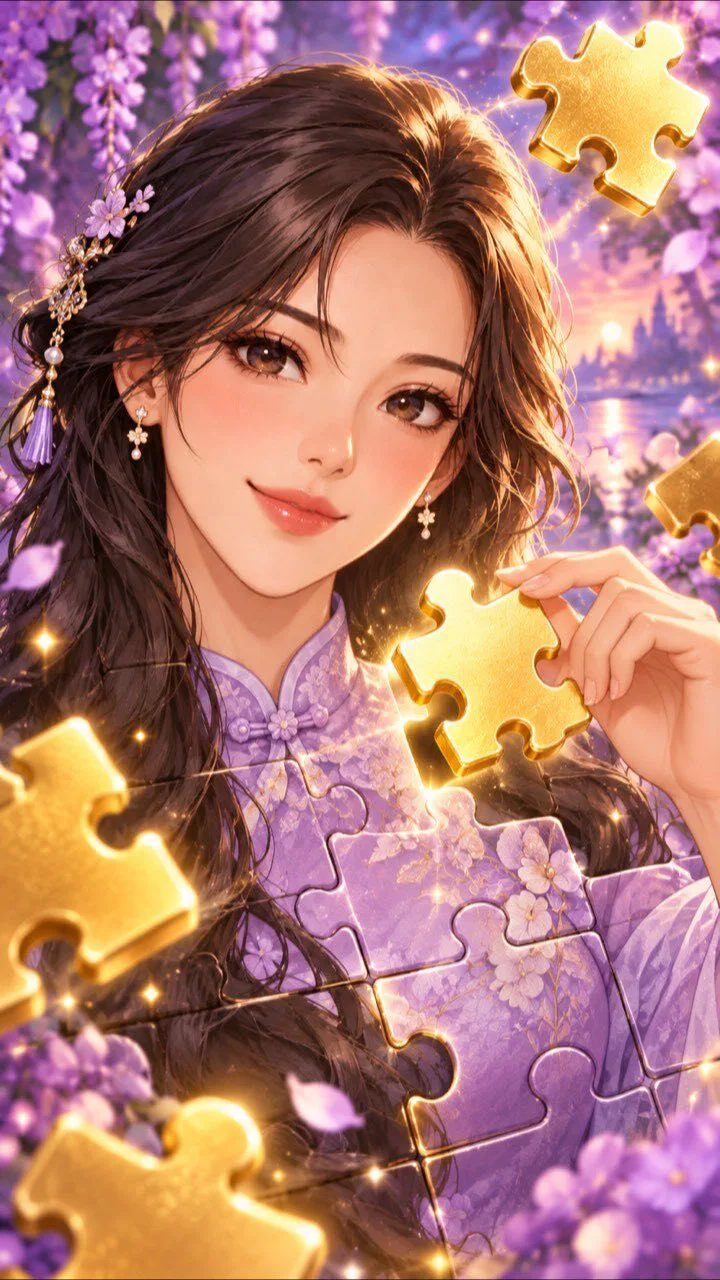 美女拼图_3