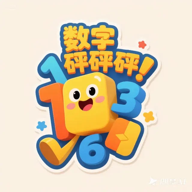 数字砰砰砰ICON
