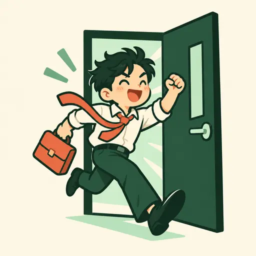 下班快逃ICON