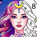 二次元数字涂色ICON