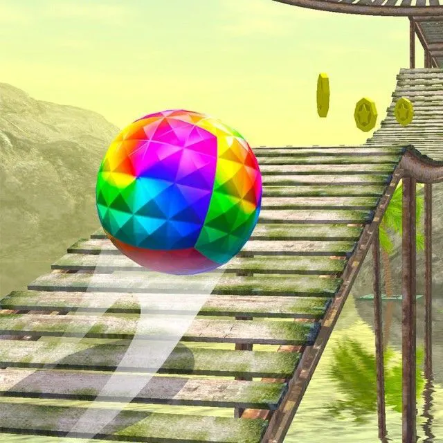 天空滚动的球球ICON