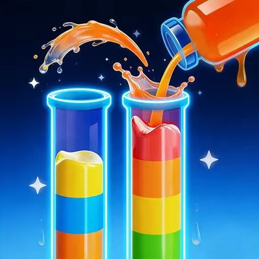 倒水瓶子分类游戏ICON