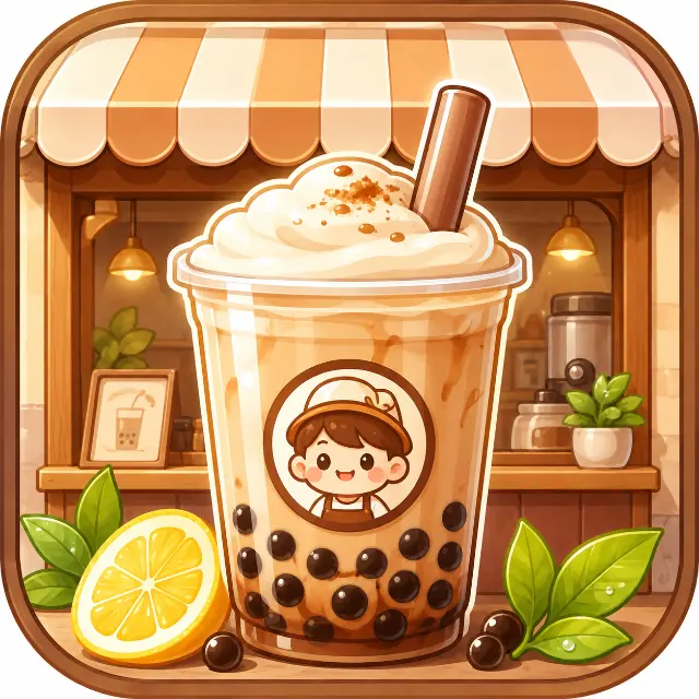 今天开奶茶店ICON