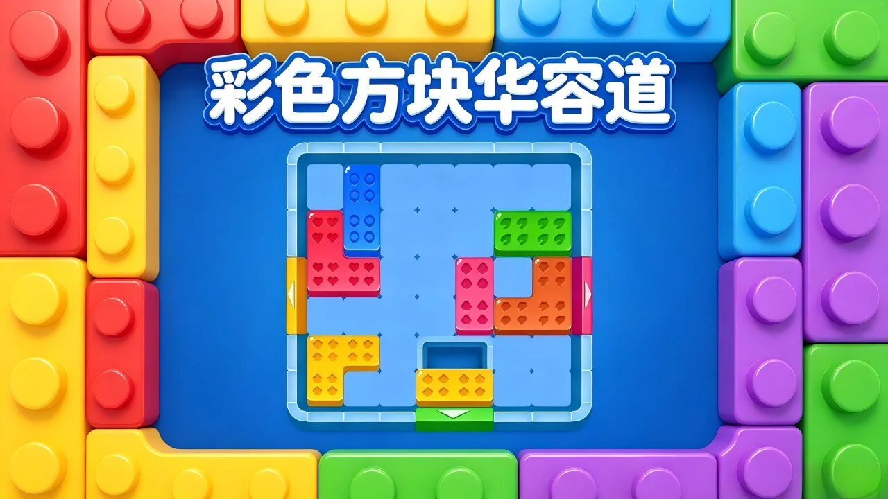彩色方块华容道_4