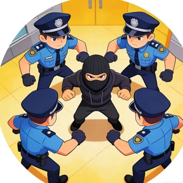 警察抓贼ICON