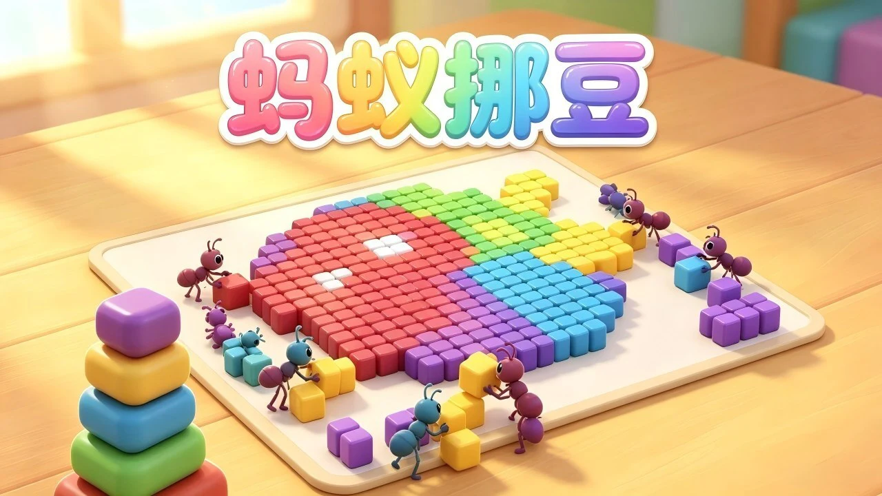 蚂蚁挪豆_4