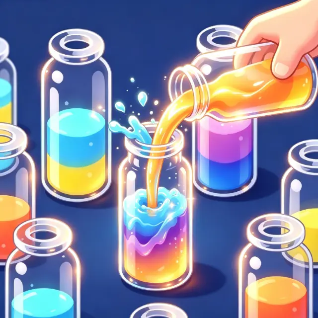 倒水也要动脑筋ICON