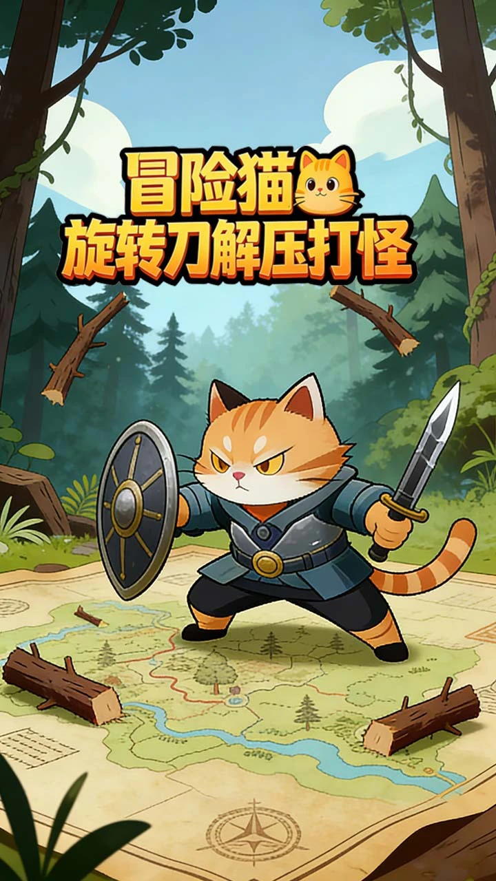 冒险猫旋转刀解压打怪_1