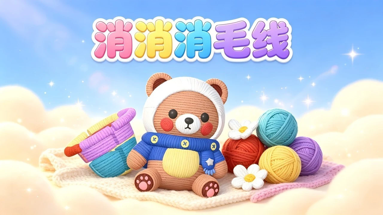消消消毛线_4