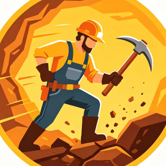 矿工挖矿小游戏ICON