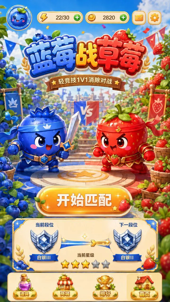 蓝莓战草莓_3