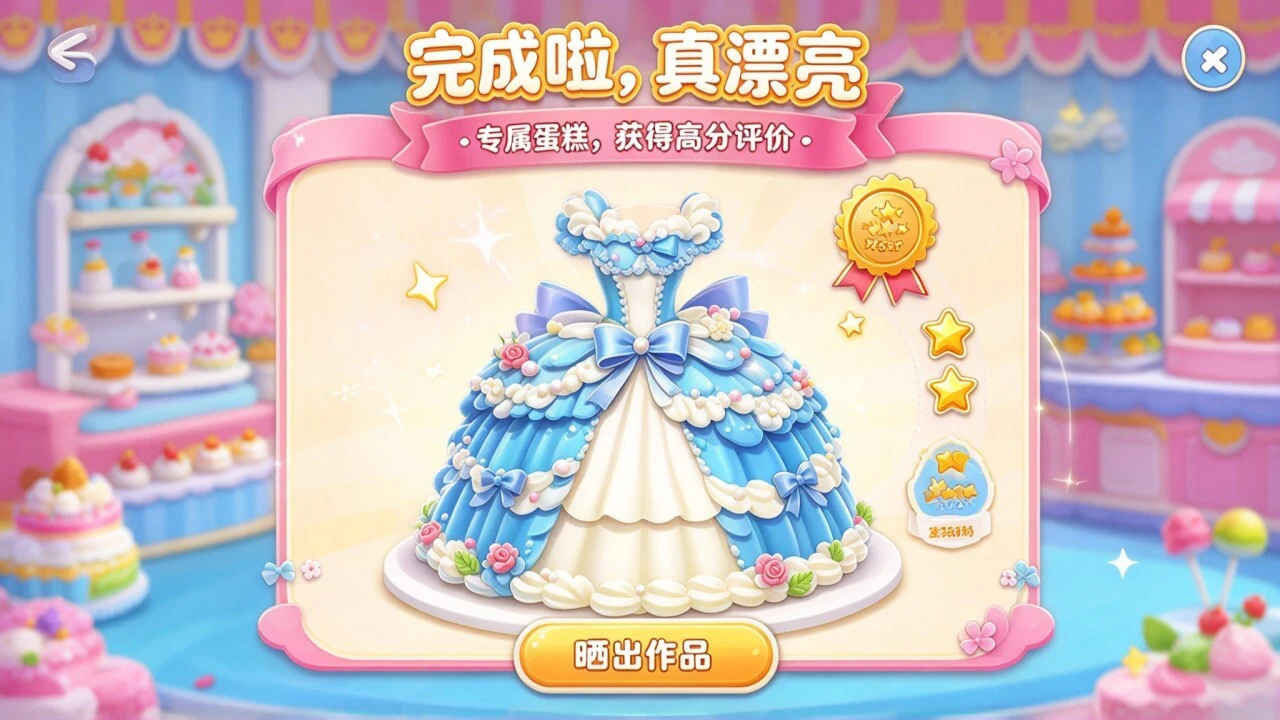 做蛋糕模拟游戏_6