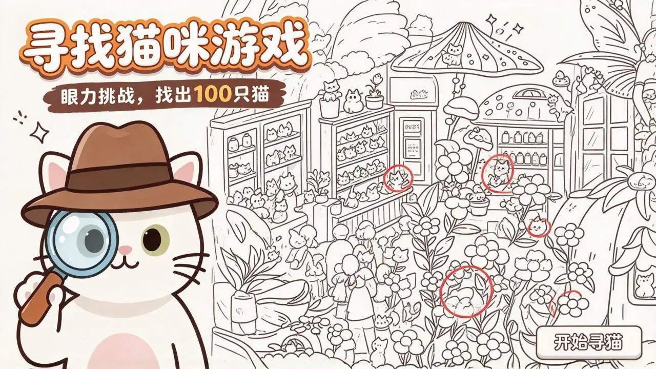 寻找猫咪游戏_4