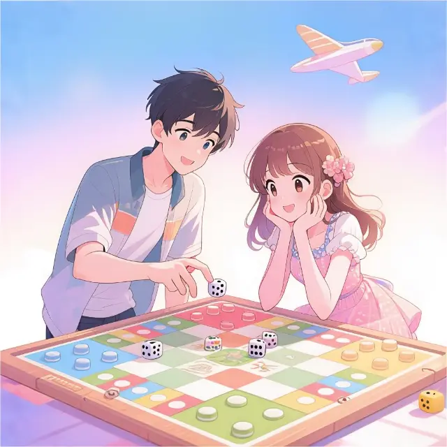 恋爱甜蜜飞行棋ICON
