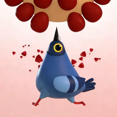 疯狂的鸽子节奏版ICON