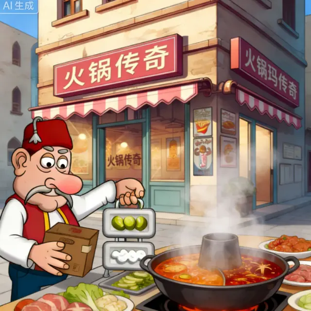 沙威玛火锅餐厅ICON