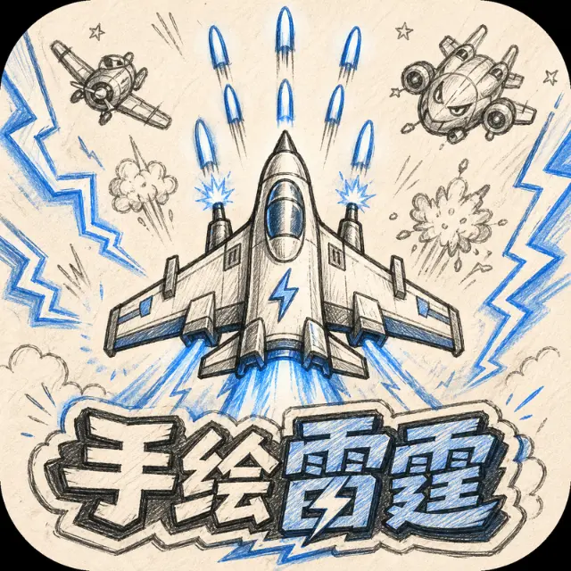 手绘雷霆ICON